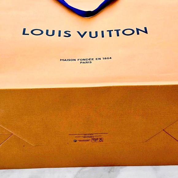 Rare Brand New LOUIS VUITTON Authentic New XXL Orange Gift/Shopping Tote… - Picture 9 of 13